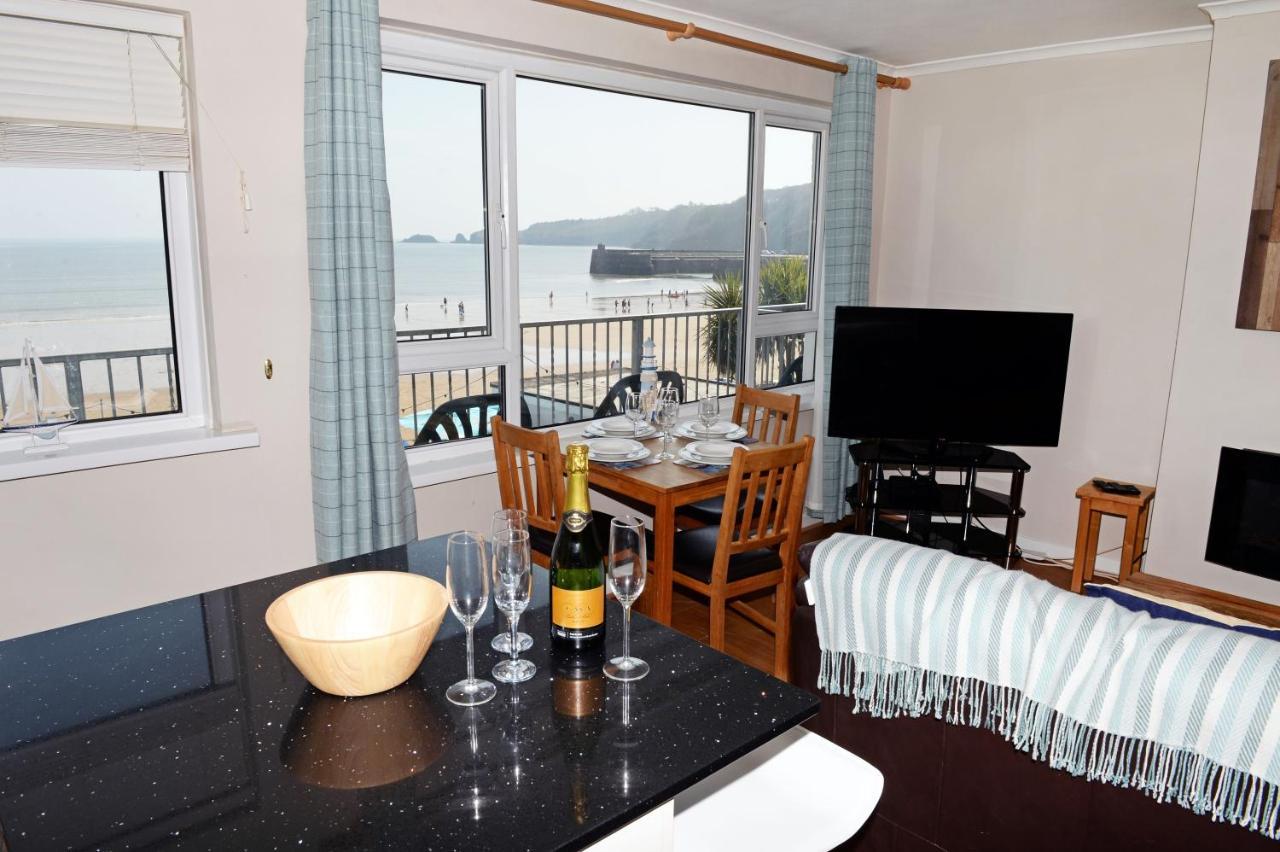 Mermaid Apartment - Sea Front Apartment With Views Saundersfoot Exterior foto